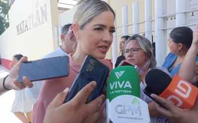 La estrategia de seguridad en Mazatlán está caminando día día : Estrella Palacios.