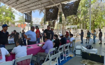 Casilla especial del Parque Constitución reporta afluencia copiosa de la comunidad