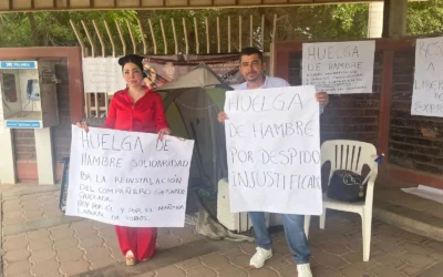 Con huelga de hambre, exigen reinstalación de intendente despedido en la UAdeO Guasave: «Fue un despido verbal, sin motivo».