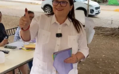 “Es una elección histórica para que haya un Poder Judicial transparente y justicia pronta y expedita”: Imelda Castro.