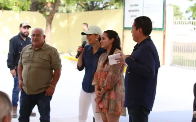 *¡Estrenan calle! Vecinos de Jacarandas reciben obra de pavimentación.