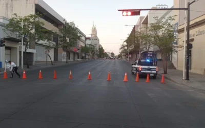 La SSPyTM informa cierre vial en el tramo de la Rafael Buelna a Ángel Flores en la Álvaro Obregón