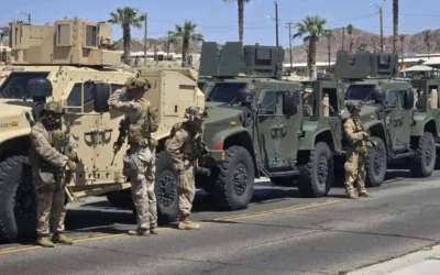 El Pentágono moviliza en Los Ángeles a 700 marines.