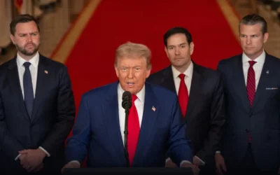 O habrá paz o tragedia para Irán, advierte Trump tras ataque a centrales nucleares