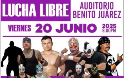 Función de lucha libre en Los Mochis apoyará comedores comunitarios