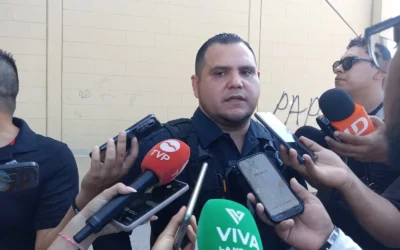 Policías se coordinan con ciudadanos  para cuidado  de escuelas en Mazatlán.